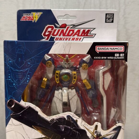Bandai Namco XXXG-01W Wing Gundam GU-02 Gundam Universe Figure New in Box NWT - Picture 2 of 10